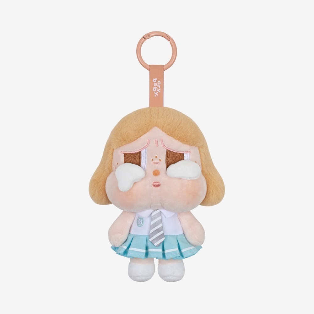 Pop Mart Crybaby Sunset Concert Series Plush Pendant - Beige Blue